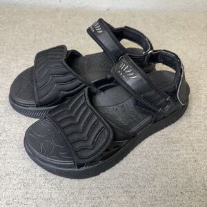 NCAI Sandals Women 7 Black Sport Hiking Adjustable Comfort Straps Outdoor Travel